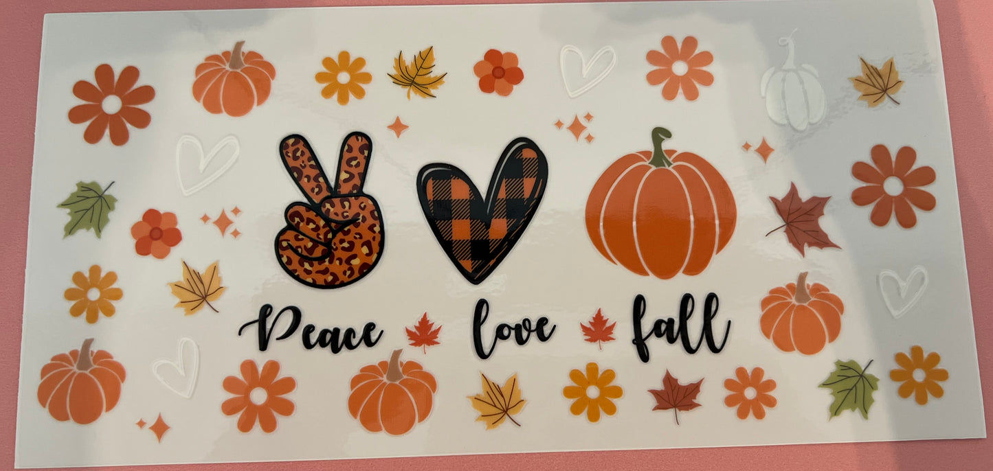 Peace Love Fall